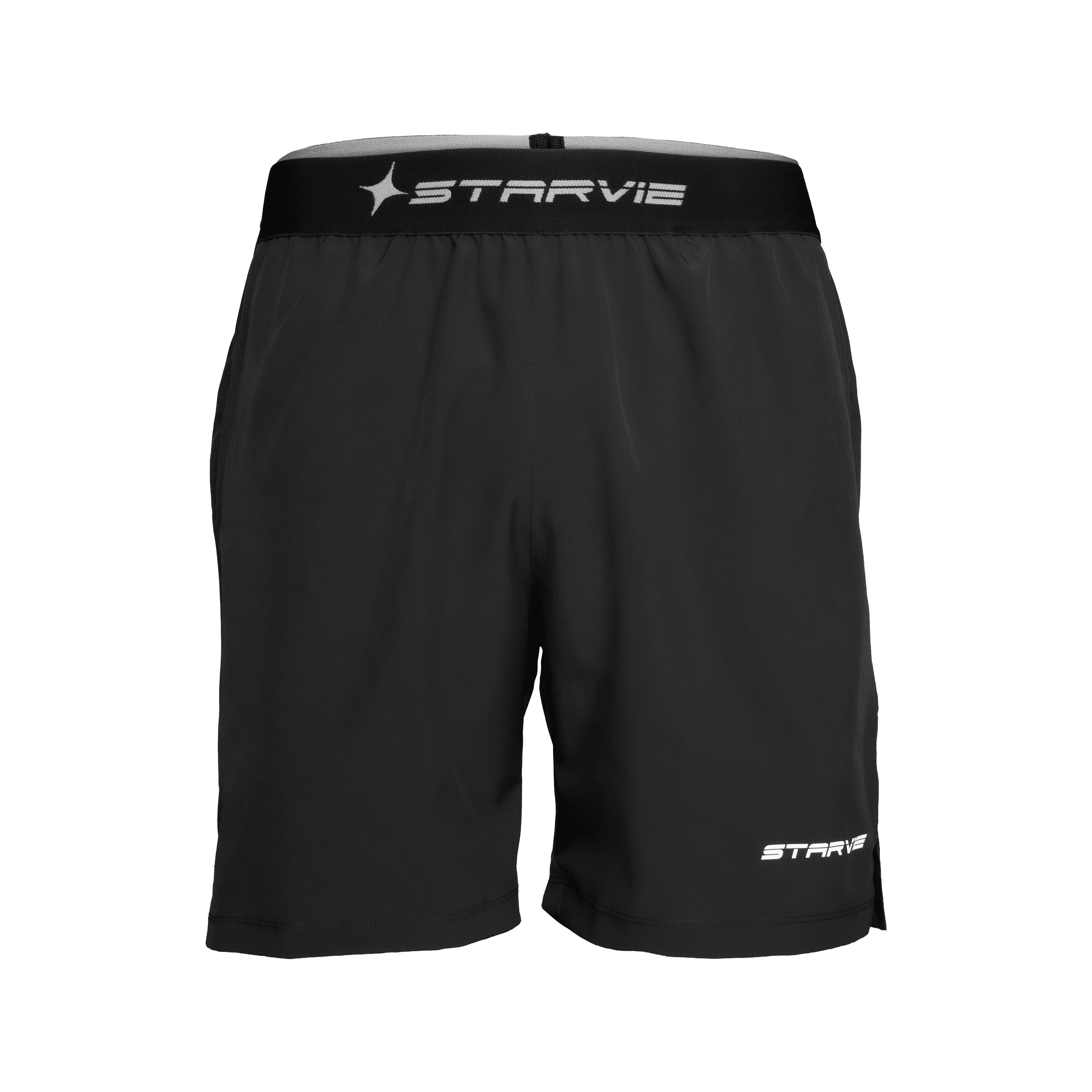 Shorts negro pádel hombre front