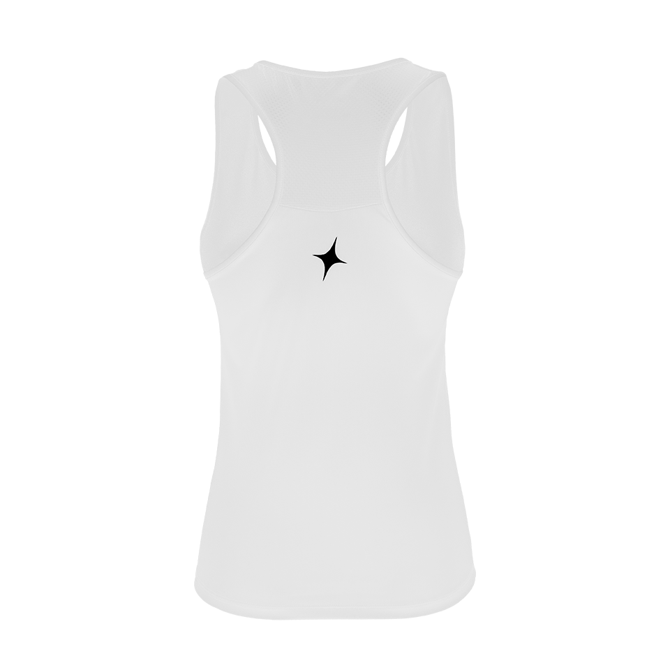 Tanktop blanco pádel mujer
