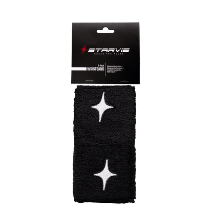 Muñequera negra pack 2 - STARVIE